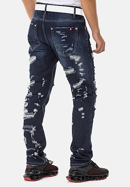 Cipo & Baxx 5-Pocket-Jeans "Jeans", Jeans im Destroyed Look günstig online kaufen