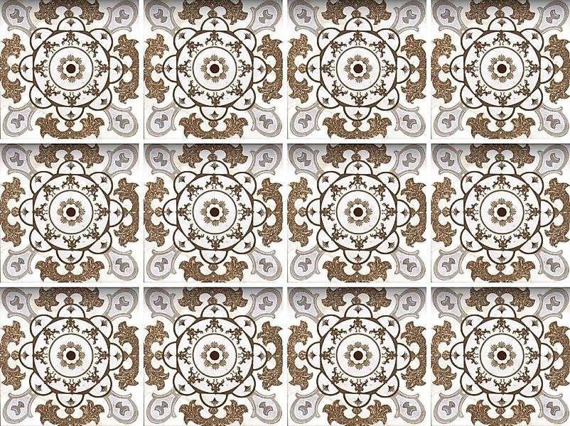 queence Fliesenaufkleber Mosaik Muster, Stickerfliesen, selbstklebend, günstig online kaufen