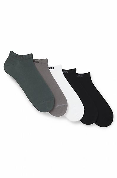 BOSS Sneakersocken "5P AS Uni CC" Packung, 5 Stk. tlg. mit BOSS Label günstig online kaufen