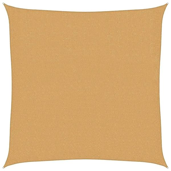 vidaXL Sonnensegel 160 g/m² Quadratisch Sandfarbe 2,5x2,5 m HDPE 4002020 günstig online kaufen
