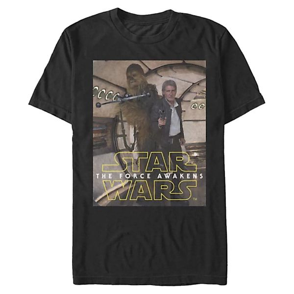 Star Wars - The Force Awakens - Han Solo & Chewbacca Homies - Männer T-Shir günstig online kaufen