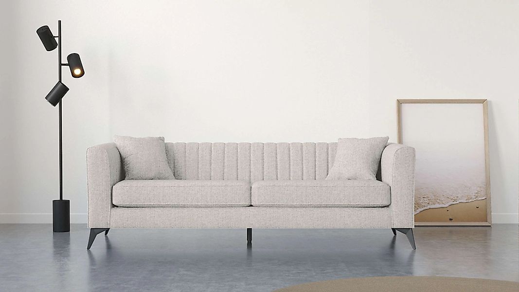 Home affaire 4-Sitzer "MATTHEW elegantes Designsofa, Maße B/T/H: 231/86/74 günstig online kaufen