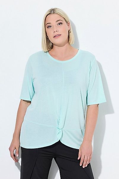 Ulla Popken T-Shirt Funktions-Shirt antibakteriell Rundhals Halbarm günstig online kaufen