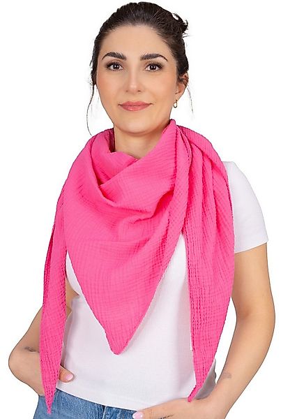 Seasons of April Schal LUISA MUSSELIN DREIECK, Dreieck Musselin Schal 100% günstig online kaufen