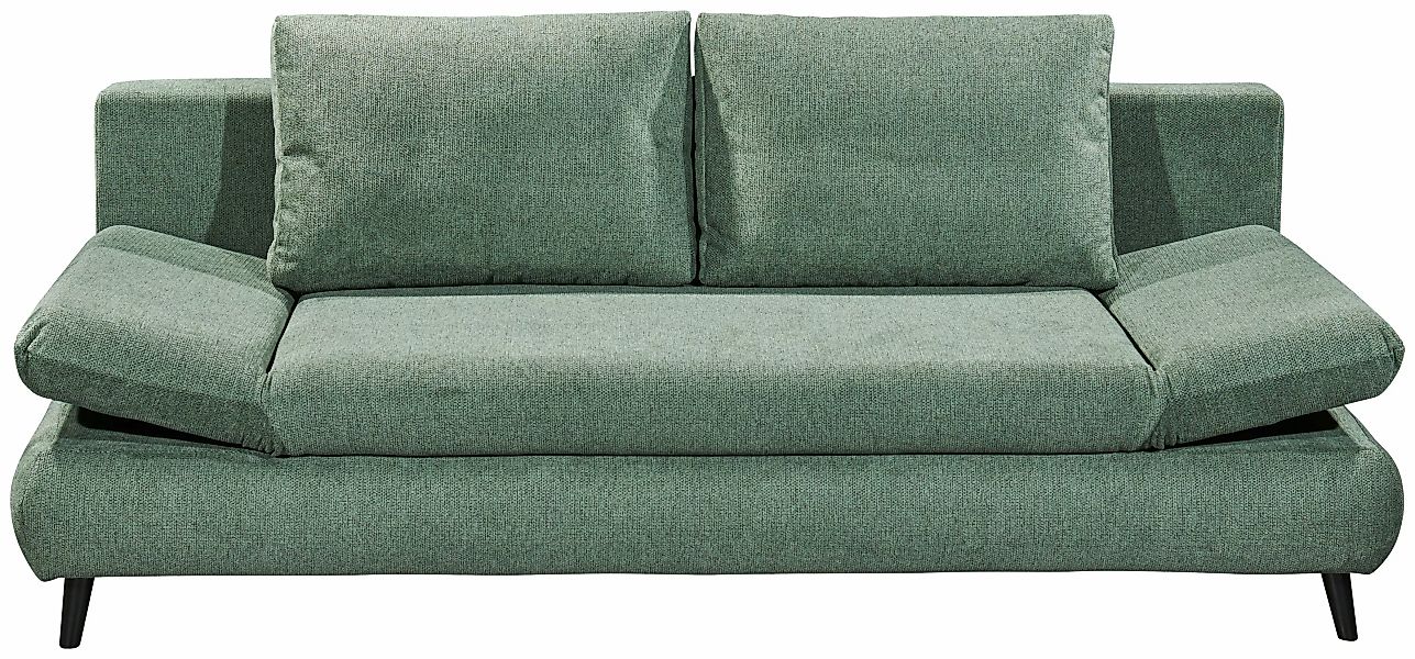 ED EXCITING DESIGN Schlafsofa "Sunny", mit Bettkasten & Armteilverstellung günstig online kaufen