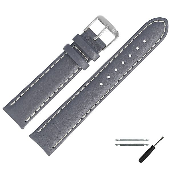 MARBURGER Uhrenarmband 20mm Leder günstig online kaufen