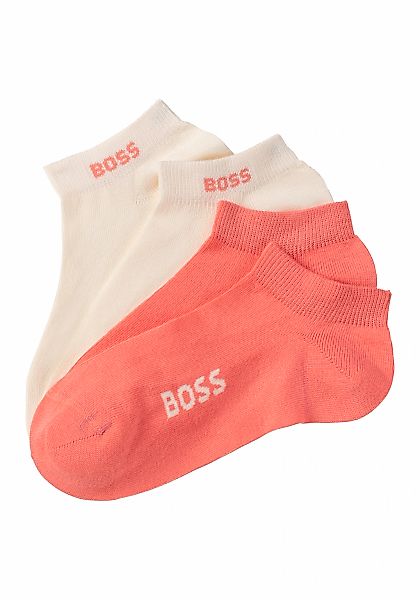 BOSS Sneakersocken "2P AS Logo CC W", (Packung, 2 Paar, 2er Pack), mit Logo günstig online kaufen