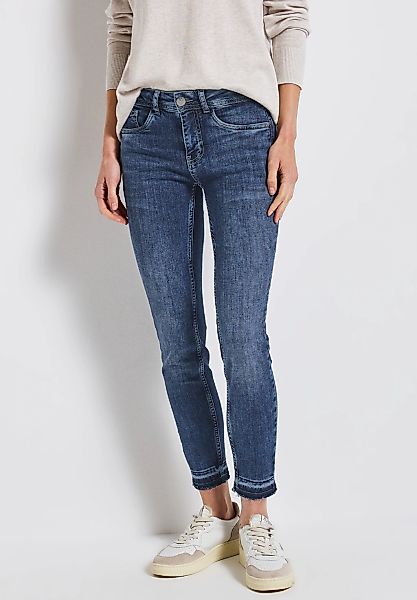 STREET ONE Slim-fit-Jeans "Style York", mit Glitzerdetails günstig online kaufen