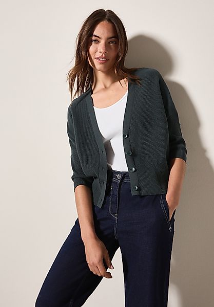 CECIL Cardigan mit Struktur und Knopfleiste günstig online kaufen