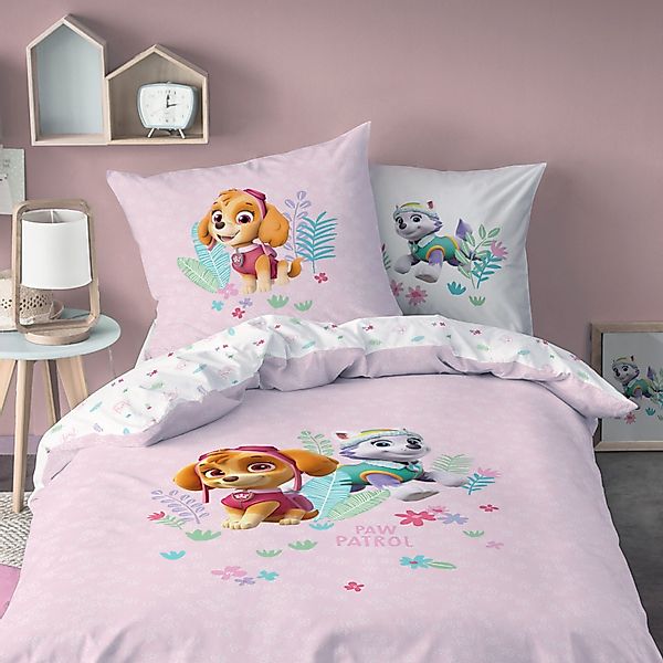 MTOnlinehandel Kinderbettwäsche Paw Patrol Biber/ Flanell günstig online kaufen