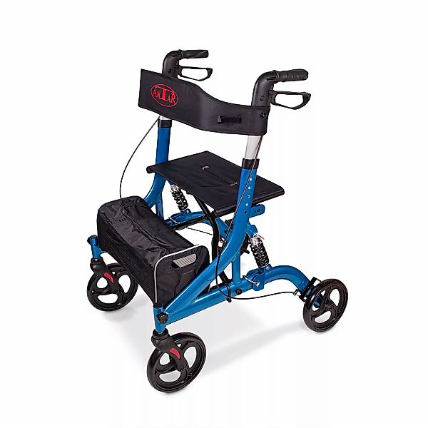 Antar Rollator blau mit Stoßdämpfern »AT51035« günstig online kaufen