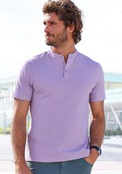 John Devin Poloshirt "mit Stehkragen," Regular-Fit, aus Baumwoll-Piqué günstig online kaufen