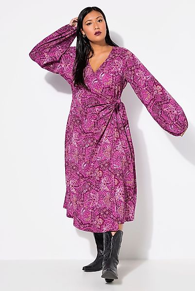 Studio Untold Maxikleid Maxi-Wickelkleid Straight Shape günstig online kaufen