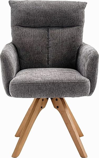 Home affaire Esszimmerstuhl "Monaco, TOPSELLER", (Set), 2 St., Boucle, vers günstig online kaufen