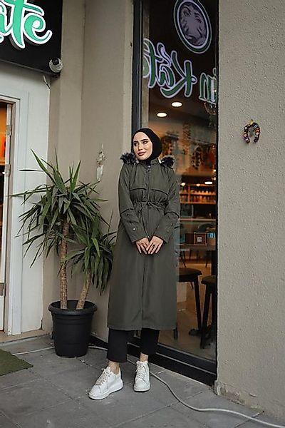 MİSSKAYLE Winterjacke Knopfleiste Mantel günstig online kaufen