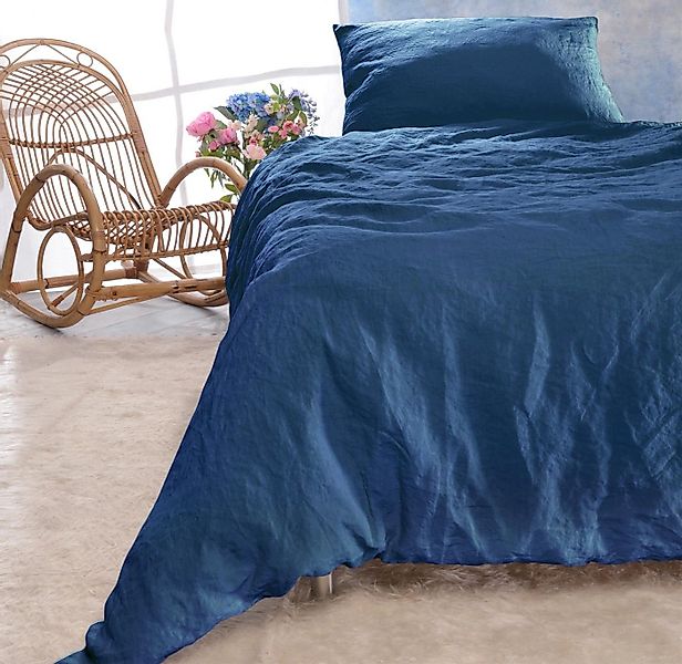 Wohnen und Accessoires GmbH & Co. KG Bettwäsche Leinen Bettwäsche-Set Sintr günstig online kaufen