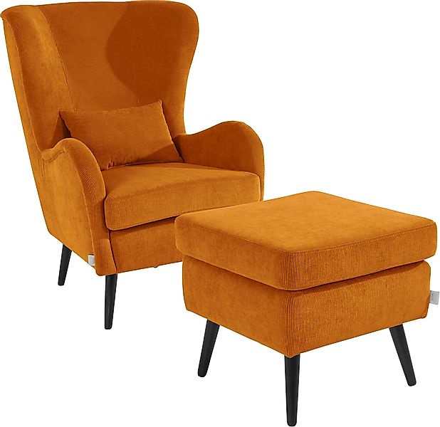 Home affaire Polsterhocker "Sallito", die kleinere Version von "Salla", in günstig online kaufen