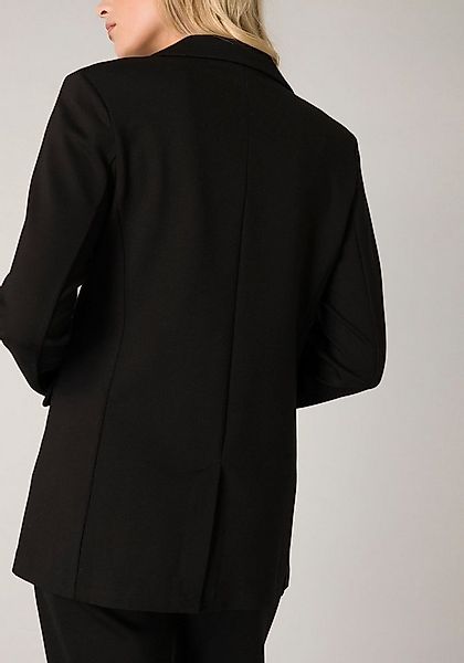 Base Level Jerseyblazer mit V-Ausschnitt und Knopf günstig online kaufen