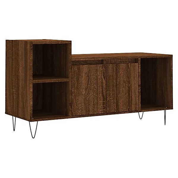 vidaXL TV-Schrank Braun Eichen-Optik 100x35x55 cm Holzwerkstoff  Modell 5 günstig online kaufen