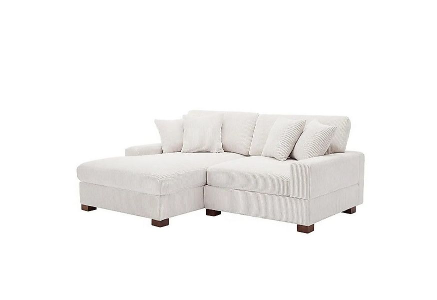 HTI-Living Ecksofa Ecksofa mit Ottomane links Xenia, Stück 1 Teile, Couch Z günstig online kaufen