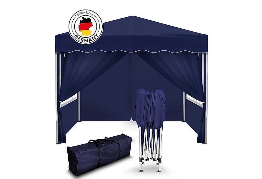 Kronenburg Faltpavillon 3x3 m wasserdicht - Gartenpavillon, Partyzelt stabi günstig online kaufen