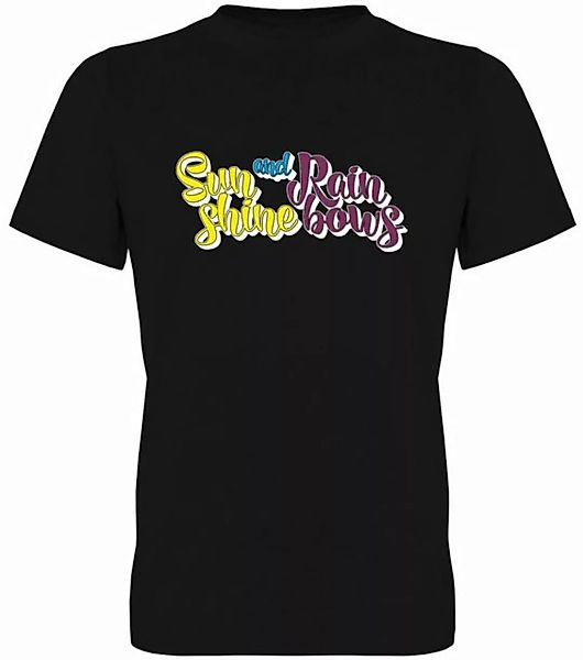 G-graphics T-Shirt Sunshine and Rainbows Herren T-Shirt, mit Frontprint, mi günstig online kaufen