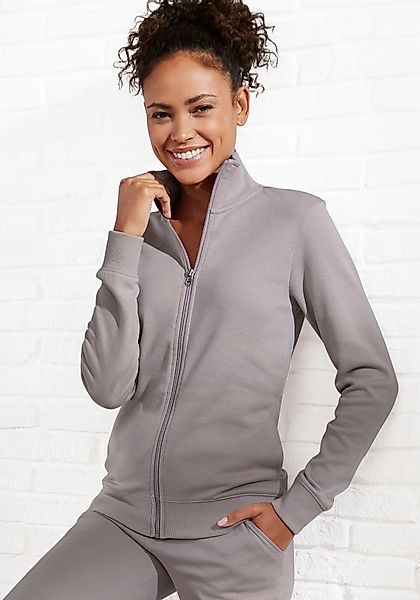 Bench. Loungewear Sweatjacke (1-tlg) mit bestickten günstig online kaufen