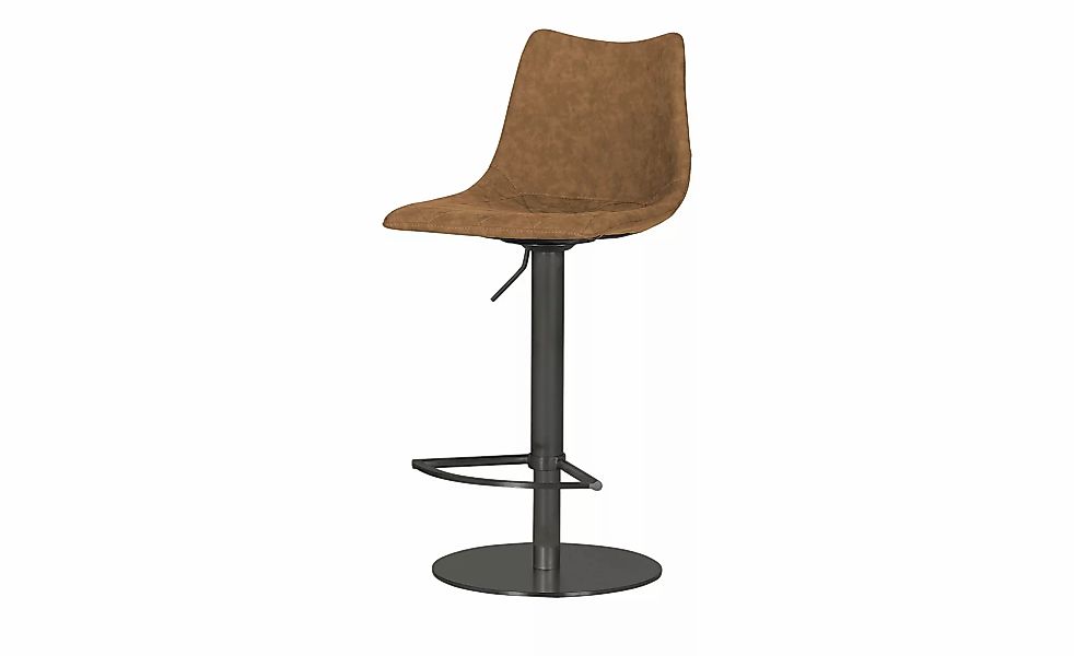 Barhocker  MyToby ¦ braun ¦ Maße (cm): B: 43 T: 50.0 Polstermöbel > Hocker günstig online kaufen