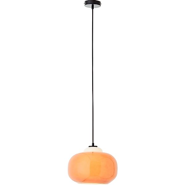 Brilliant Pendelleuchte Blop Ø 30 cm Orange günstig online kaufen