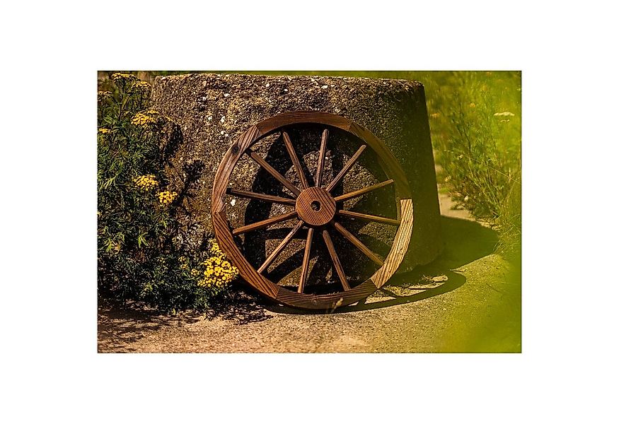 HTI-Line Gartenfigur Wagenrad Sommerset, (Stück, 1 St., 1 Wagenrad), Garten günstig online kaufen