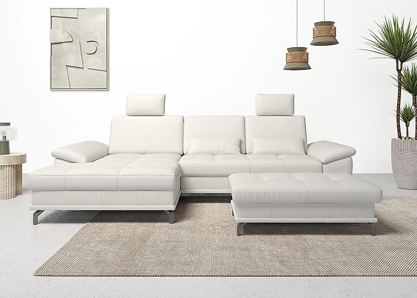 Places of Style Ecksofa Costello L-Form, günstig online kaufen