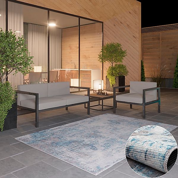 OTTO home Teppich »Mülenen« rechteckig 10 mm Höhe Kurzflor, modernes Design günstig online kaufen