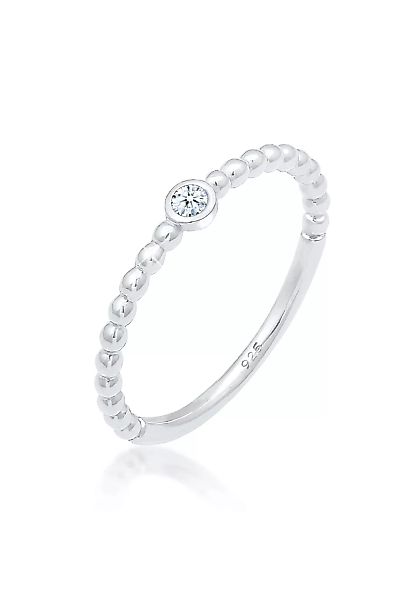Elli DIAMONDS Verlobungsring "Verlobung Geo Kugeln Diamant (0.03ct) 925er S günstig online kaufen