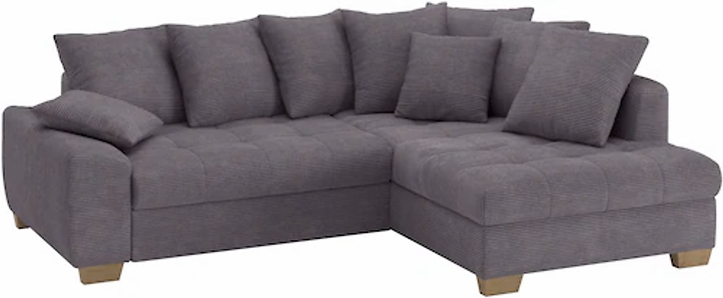 Mr. Couch Ecksofa »Nikita II, L-Form«, Wahlweise mit Bettfunktion, Bettkast günstig online kaufen