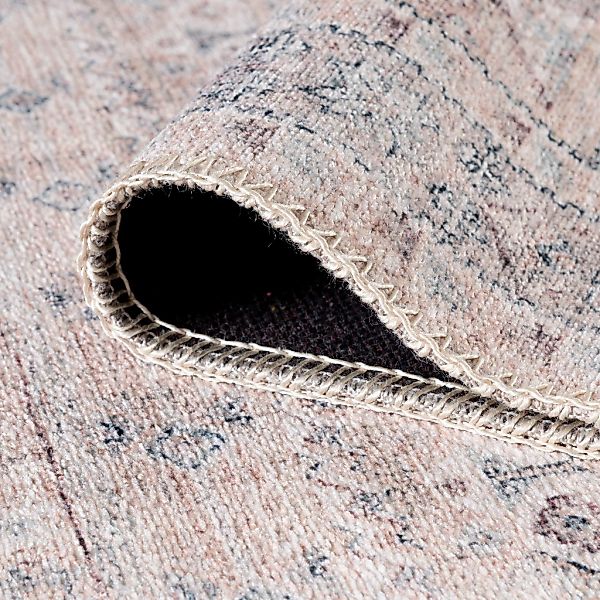 Sehrazat Teppich »Vintage 3550«, rechteckig, 4 mm Höhe, Kurzflor, waschbar, günstig online kaufen