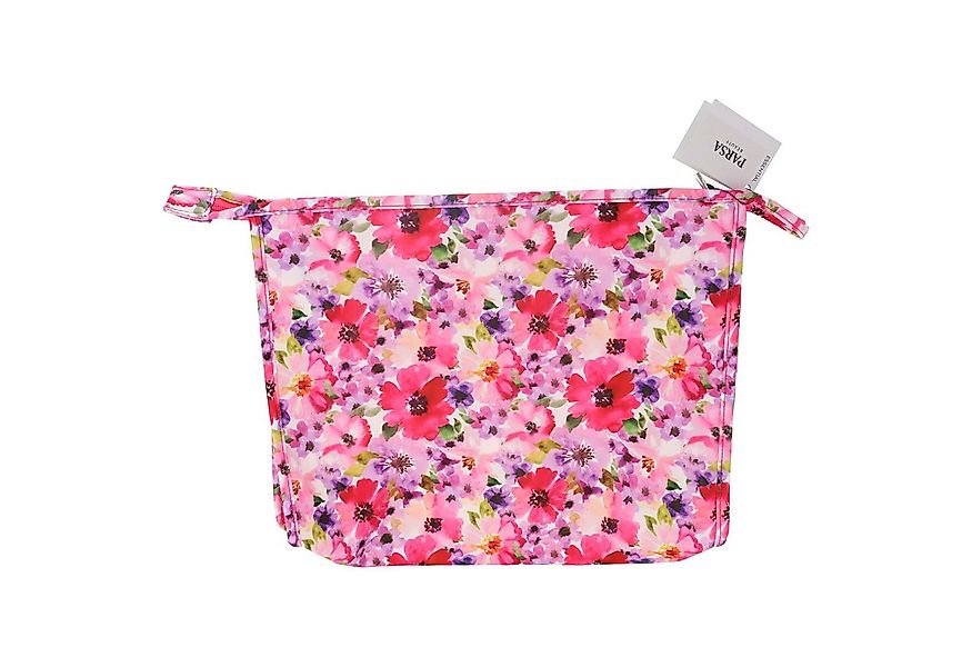 PARSA Beauty Kulturbeutel Kulturtasche groß blumig günstig online kaufen