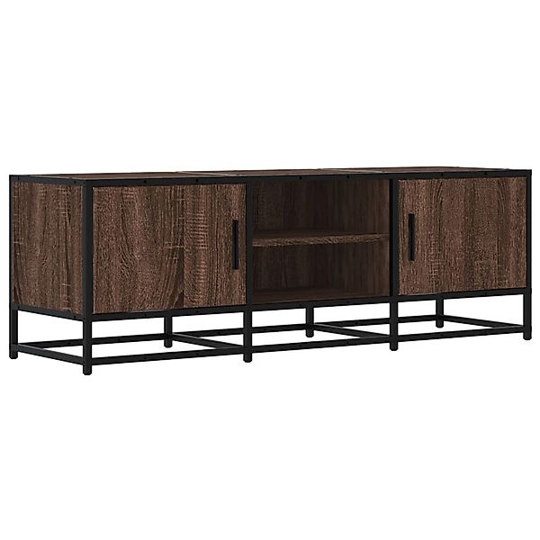 vidaXL TV-Schrank Eichen-Optik 120x35x41 cm Holzwerkstoff und Metall 848843 günstig online kaufen