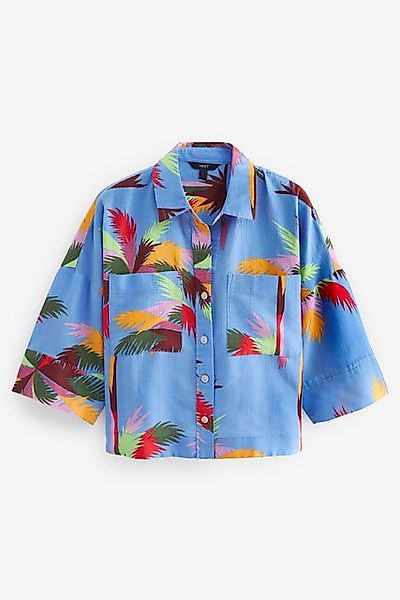 Next Kurzarmbluse Kurzärmeliges Safari Hemd aus günstig online kaufen