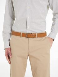 Tommy Hilfiger Ledergürtel Oliver mit Kontrast-Schnalle günstig online kaufen