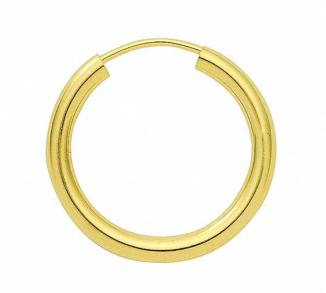 Adelia´s Paar Ohrhänger "1 Paar 333 Gold Ohrringe / Creolen Ø 15 mm", 333 G günstig online kaufen