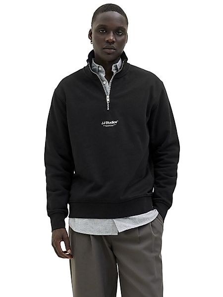 Jack & Jones Herren Sweatshirt JJESOHO SWEAT QUARTER ZIP - Relaxed Fit günstig online kaufen