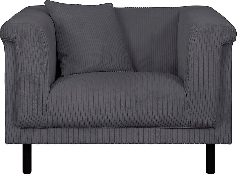 INOSIGN Sessel »AGNIA B/T/H: 100/85/71 cm«, incl. Zierkissen, auch in Cord günstig online kaufen