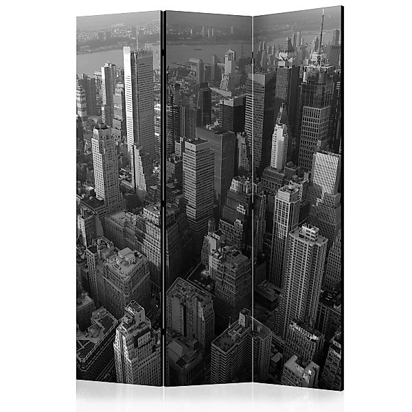 3-teiliges Paravent - New York: Skyscrapers (bird's Eye View) [room Divider günstig online kaufen