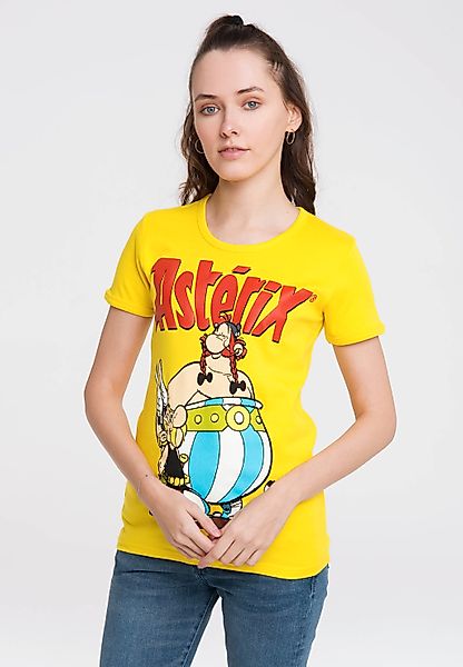 LOGOSHIRT T-Shirt "Asterix der Gallier", mit lizenziertem Originaldesign günstig online kaufen