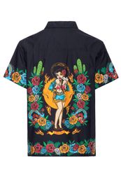 KingKerosin Kurzarmhemd Acapulco Gold mit auffälligem günstig online kaufen