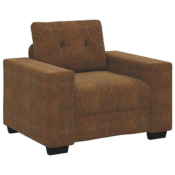 vidaXL Sofa Sessel Braun 59 cm günstig online kaufen