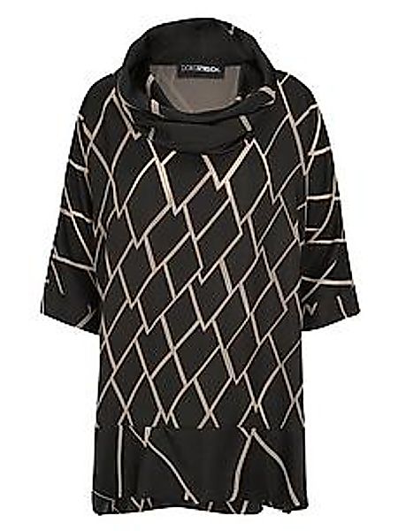 Long-Bluse Doris Streich schwarz günstig online kaufen