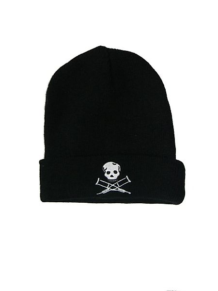 jackass Beanie Jackass Beanie, schwarz, Skull (C62, 1-St) günstig online kaufen