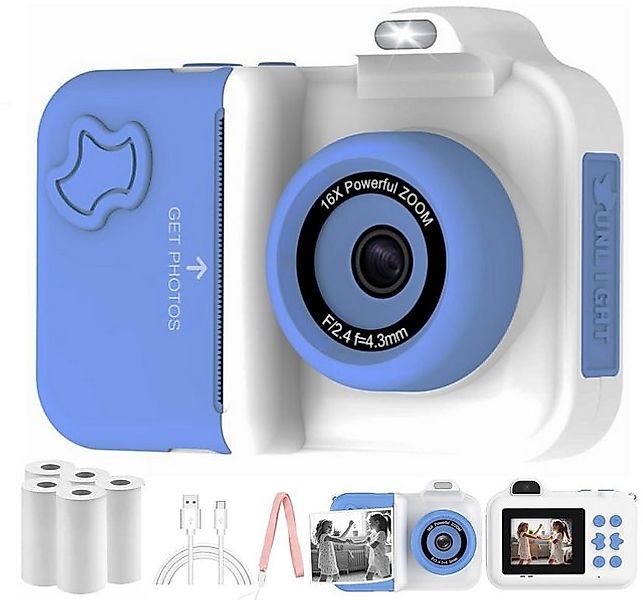 ibettertec Kinderkamera, 1080P 2,4-Zoll-Spielzeug-Kamera, Kinder-Kameras Ki günstig online kaufen