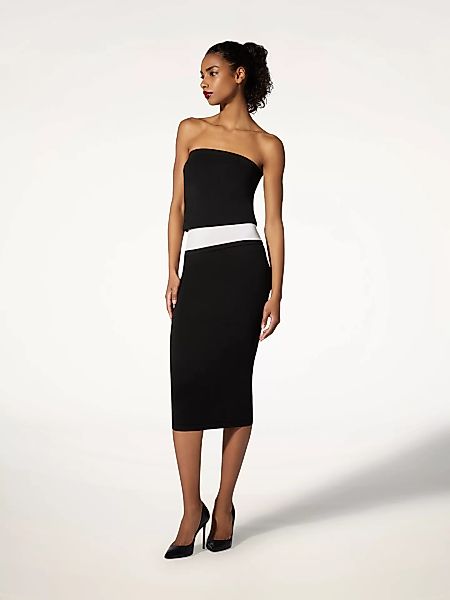 Wolford - Sheer Fatal Dress, Frau, black/white, Größe: S günstig online kaufen